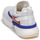 Chaussures Femme Baskets basses Skechers SPLIT/OVERPASS Blanc / Bleu / Rouge