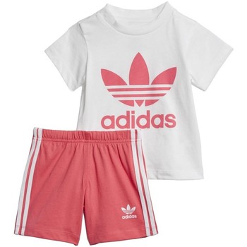Vêtements Enfant Ensembles enfant nepal adidas Originals Short Tee Set Blanc