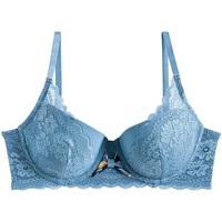 Sous-vêtements Femme Rembourrés Pommpoire Soutien-gorge coques moulées bleu Oh La La Bleu