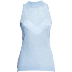 Vêtements Femme Débardeurs / T-shirts sans manche Fracomina FR20SM812 Bleu