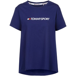 Vêtements Femme T-shirts manches courtes Tommy Hilfiger S10S100445 Bleu