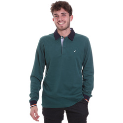 Vêtements Homme Polos manches longues Navigare NV32023 Vert