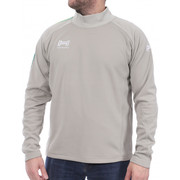 logo-sleeve detail hoodie Grey