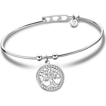 Montres & Bijoux Femme Bracelets Lotus Bracelet jonc  Millennial arbre de vie cristal Blanc