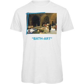 Vêtements Homme T-shirts manches courtes Openspace Bath Art Blanc