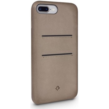 Sacs Housses portable Twelve South Relaxed Leather Case Pockets iPhone 8 Plus / 7 Plus Warm Beige