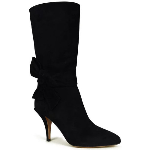 Chaussures Femme Bottes Valentino Bottes à noeud Noir