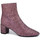 Chaussures Femme Bottes Saint Laurent Bottines Loulou 50 Rose