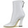 Chaussures Femme Bottes Vintage Bottines en nappa blanc Blanc