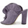 Chaussures Femme Coton Du Monde Mules Haile 100 Violet