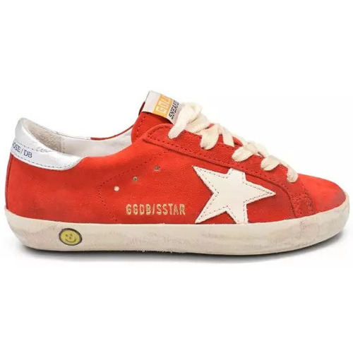 Chaussures Enfant Baskets mode Golden Goose Sweatshirt Sneakers Superstar Rouge