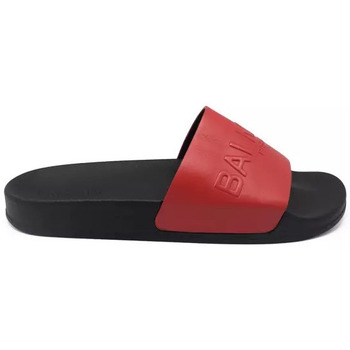 Chaussures Homme Tongs Balmain Claquettes Rouge