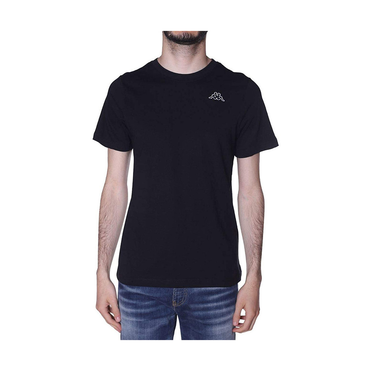 Vêtements Homme T-shirts & Polos Kappa 304J150 Noir