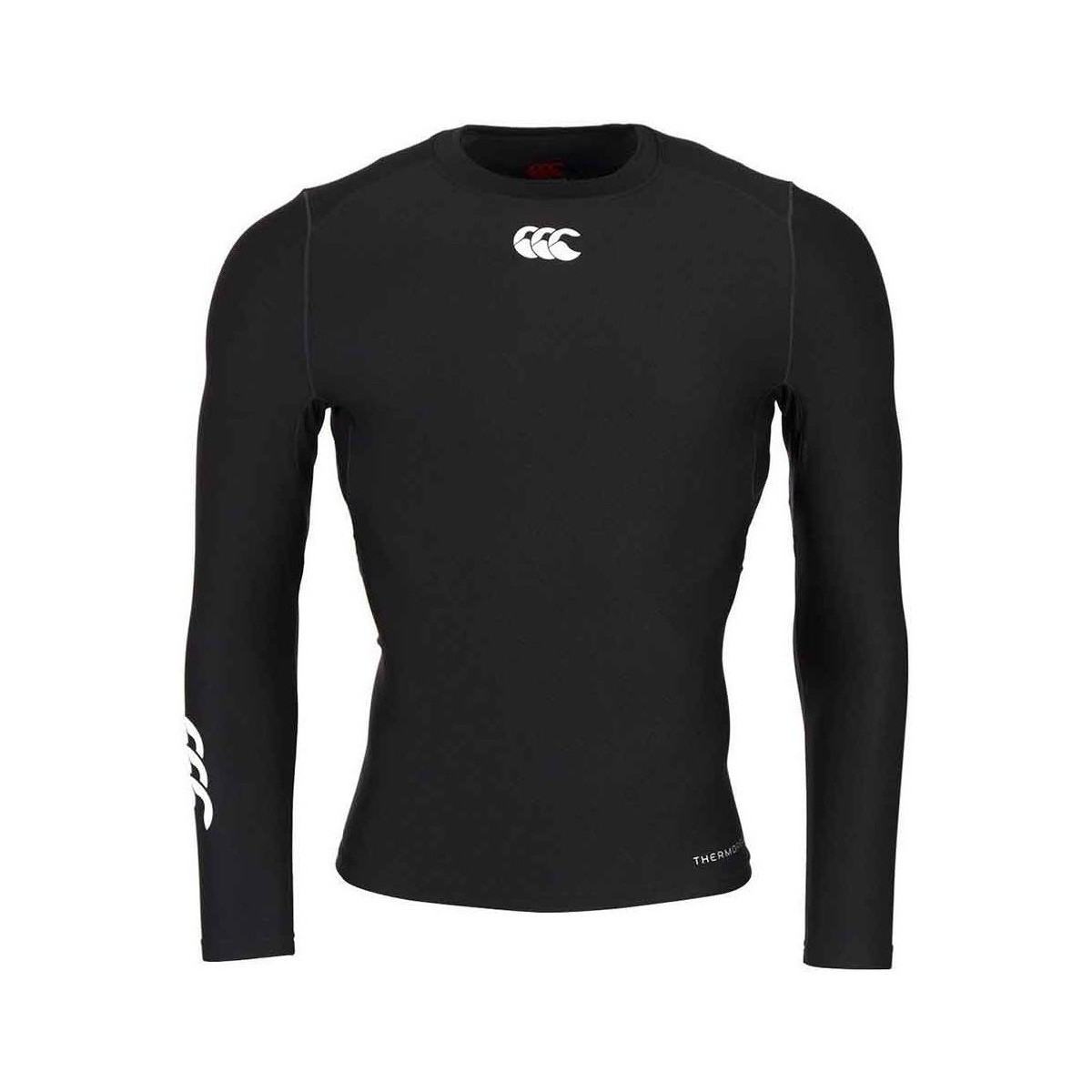 Vêtements T-shirts manches courtes Canterbury BASELAYER RUGBY THERMOREG - CA Noir