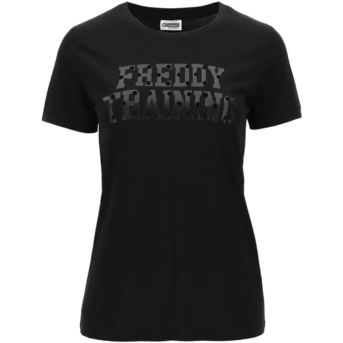 Vêtements Femme T-shirts sportswear manches courtes Freddy F0WTRT1-N Noir