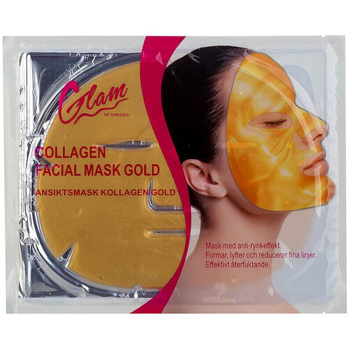 Beauté Femme Eyeliner Twist White Glam Of Sweden Mask Gold Face 60 Gr 