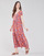Vêtements Femme Robes longues Betty London ODE Rouge / Multicolore