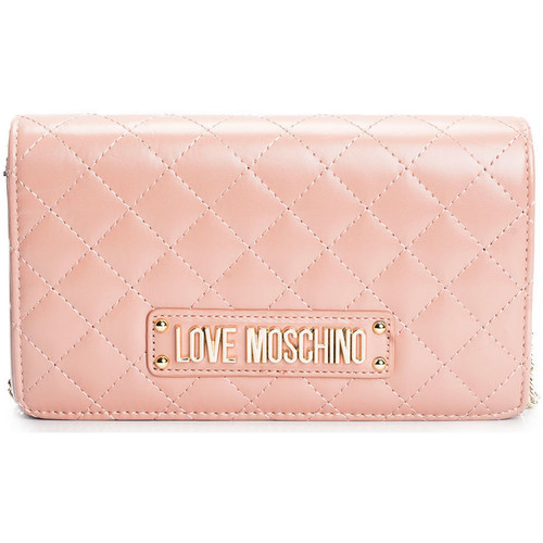 Sacs Femme Chain link jc4031 Love Moschino JC4118PP17LA | Quilted Nappa Rosa Rose