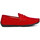 Chaussures Homme Mocassins Uomo Design Mocassin simple homme Marvin rouge