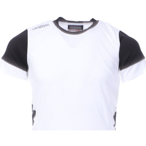 T-shirts Manches Courtes Garçon Kappa 3027JG0-JR Blanc - Vêtements T-shirts manches courtes Enfant 23 