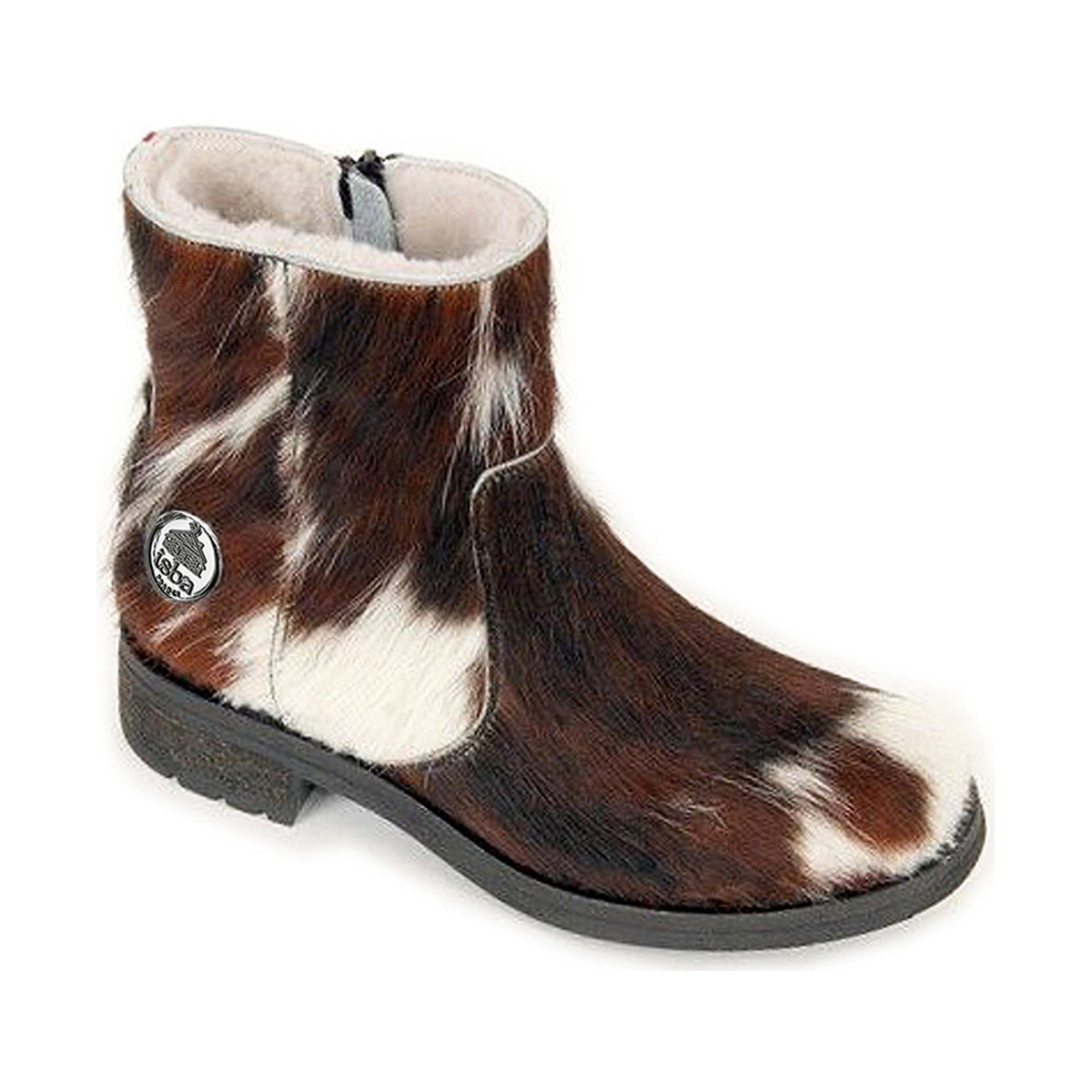 Chaussures Femme dress Boots Isba VAL Cow/Brown Multicolore