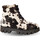 Chaussures Femme Boots Isba YETI Black/White Multicolore