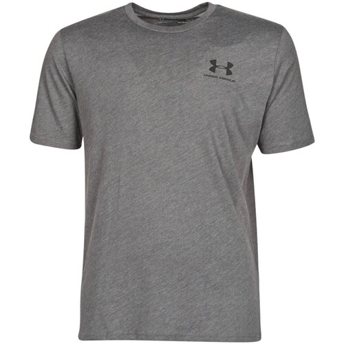 Vêtements Homme T-shirts manches courtes Under Armour sportiva T-shirt Sportstyle Left Chest Gris
