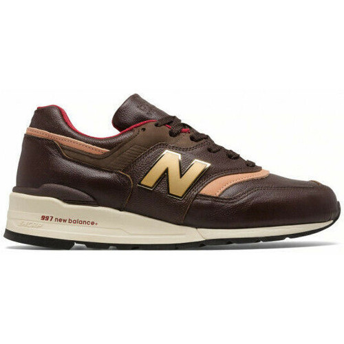 Chaussures Homme Baskets mode New Balance M997PAH Brown/Tan Made in USA Marron