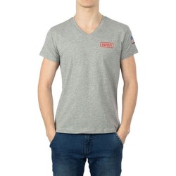 Vêtements Homme T-shirts & Polos Nasa BASIC FLAG V NECK Gris