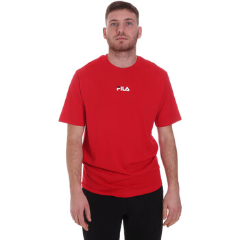 Vêtements Homme T-shirts manches courtes alongside Fila 687990 Rouge