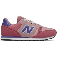 Chaussures Fille Baskets mode New Balance YC373 M Rose