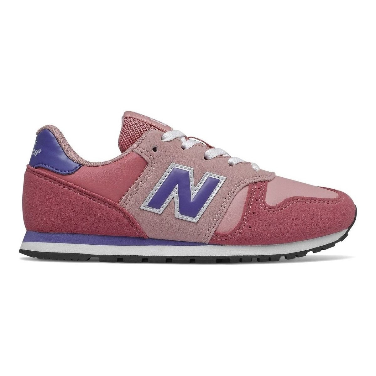 Chaussures Fille Baskets mode New Balance YC373 M Rose