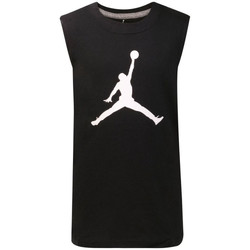 Vêtements Enfant T-shirts manches courtes Air Jordan -  T-shirt sans manche - Enfants Noir