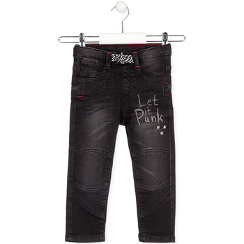 Vêtements Enfant Jeans droit Losan 025-6029AL Noir
