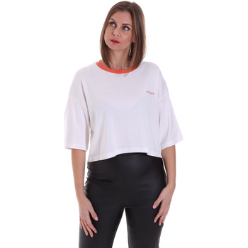 Vêtements Femme T-shirts manches courtes Pepe jeans PL504489 Blanc