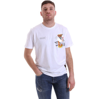 Vêtements Homme T-shirts manches courtes Disclaimer 21EDS50512 Blanc