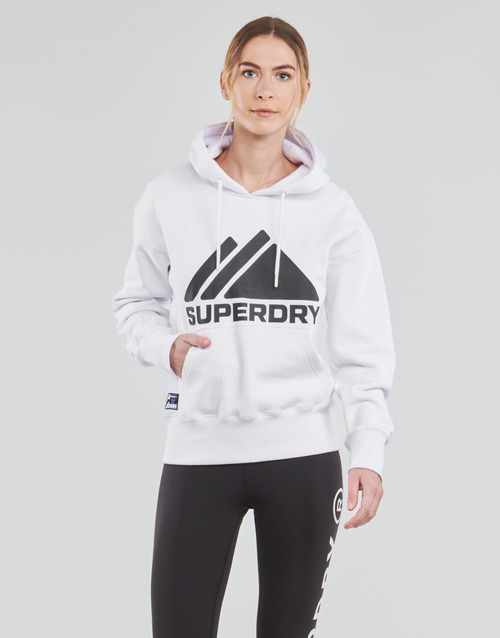 Vêtements Femme Sweats Superdry MOUNTAIN SPORT MONO HOOD Blanc