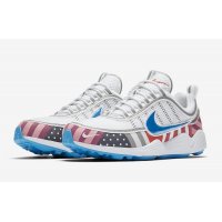 Chaussures Baskets yorker Nike Zoom Spiridon x Parra White/Multi-Color
