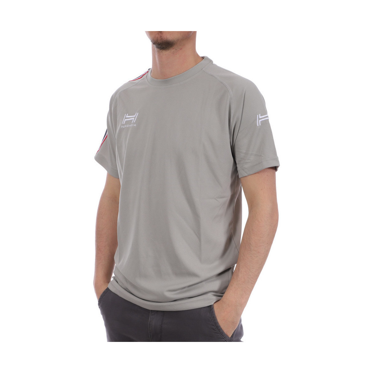 Vêtements Homme T-shirts & Polos Hungaria H-15TPUXBA00 Gris
