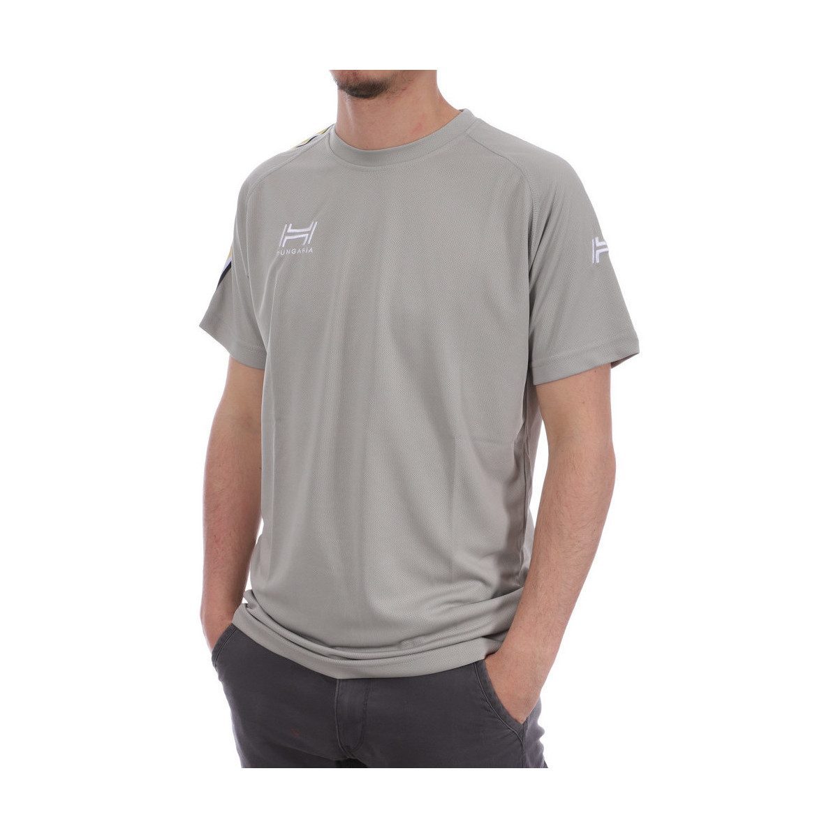 Vêtements Homme T-shirts & Polos Hungaria H-15TPUXBA00 Gris