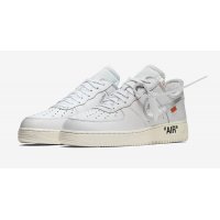 Chaussures Baskets basses Nike Air Force 1 Low x Off-White Complexcon White/Metallic Silver-Sail