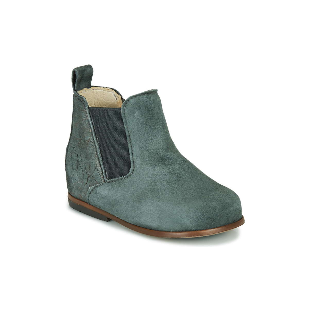 Chaussures Fille Taille Boots Little Mary ARON Gris