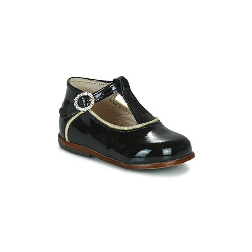 Chaussures Fille Baskets montantes Little Mary BETHANY Noir