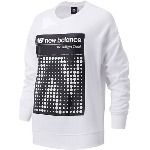 Vêtements Femme Sweats New Balance WT03524 Blanc
