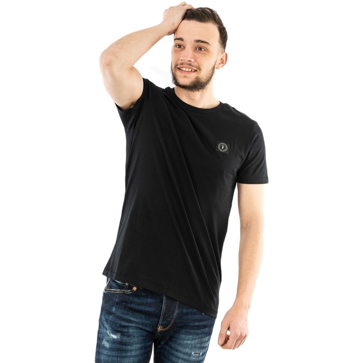 Vêtements Homme T-shirts manches courtes Le Temps des Cerises hbrown0000000mc201 Noir