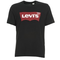 Vêtements Homme T-shirts manches longues Levi's GRAPHIC SET-IN Noir