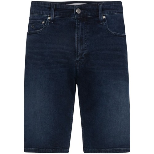 Vêtements Homme Shorts / Bermudas Calvin Klein JEANS Ponte-Leggings Short homme  ref_49195 Black Bleu