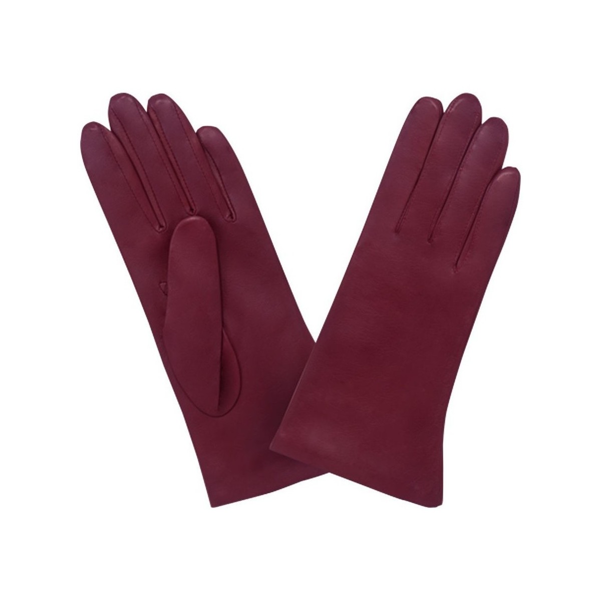 Accessoires textile Femme Gants Glove Story Gants cuir  ref_23653 649 Rouge Noir
