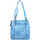 Sacs Femme Sacs porté main Duolynx Sac à dos transformable  motif effet lézard bleu Multicolore