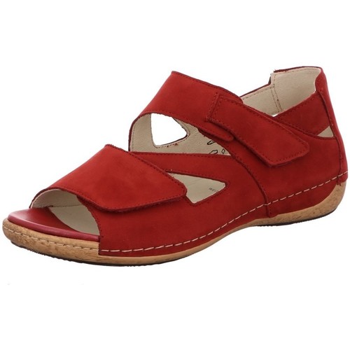 Chaussures Femme Sandales et Nu-pieds Waldläufer  Rouge